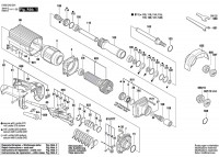 Bosch 0 602 243 205 ---- Hf Straight Grinder Spare Parts
